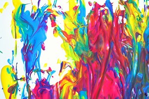 Jumping Jelly Bean Painting