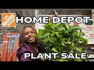 HOME Depot Plant Vlog 🪴🏠