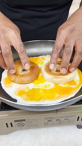8.4M views · 4.9K reactions | Egg & Bagel Sandwich is made upside down! | Definitely Not Gourmet | Facebook