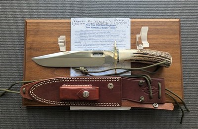 🚀 Randall Made Model 14 CDT: Custom Stag & NASA Heritage 🔪 | eBay