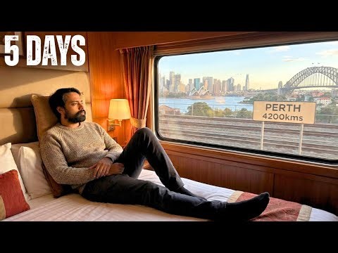 Life on Australia’s Longest Train – Indian Pacific 🇦🇺