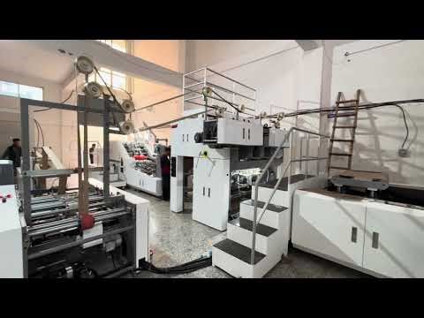 Square Bottom Paper Bag Making Machine (Series A 460 ) Successfully Installed | Sahil Graphics