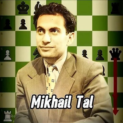 Mikhail Tal’s 4 Brilliant Sacrifices ♟️🔥 #chess