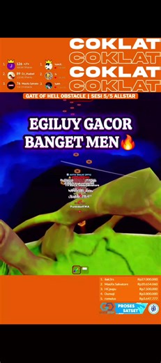 BALAPAN GATE OF HELL OBSTACLE | SESI 5/5 ALLSTAR | CASTER BY@COKLAT @Pro Player Roblox #fyppppppppppppppppppppppp #gateofhellobstacle #foryou #fypシ
