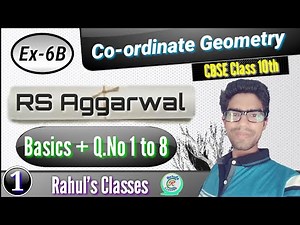 RS Aggarwal Solution Class 10 Chapter 6 | Coordinate Geometry | Maths Solution