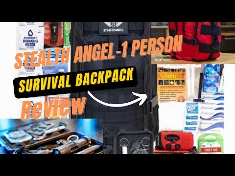Stealth Angel Survival 1-Person 72-Hour Emergency Preparedness Kit Review