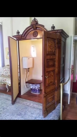 Kaiser Wilhelm II’s water closet at his home in Exile, Doorn Manor in the Netherlands | Contemporary Art