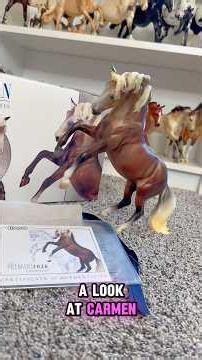 Let’s unbox Carmen! 🤩 She’s the first release in Breyer’s 2026 Premier Club #breyer #horse #hobby
