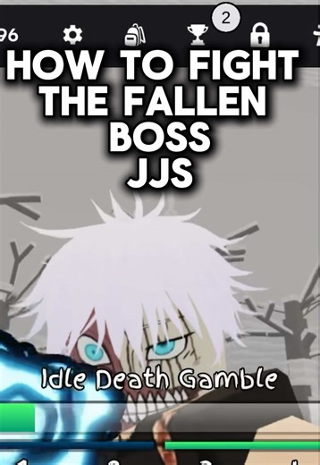 How To Fight The Fallen In JJS #roblox #jujutsushenanigans #jjk #jujutsukaisen #jjsroblox