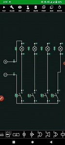 How to draw on mobile | Electrical engineering tutorial | Drawing tutorial | simulation | Shorts.
