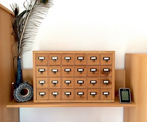 DIY Apothecary Cabinet