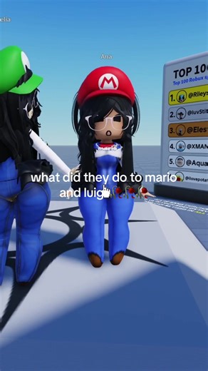 #mario #luigi #robloxavatar #cringe #funny