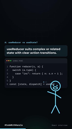 useReducer vs useState (React)