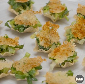 285K views · 979 shares | Giada De Laurentiis' Caesar Salad Taco Bites will be the stars of your next shindig! | Food Network | Facebook