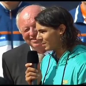 6K views · 682 reactions | May 20, 2007: Roger Federer beats Rafael Nadal 2-6 6-2 6-0 in Hamburg final, ending the Spaniard's 81 match winning streak on clay  After that match, Nadal said: "If I have to lose to anyone, Roger is the man. I am not sad to lose to the best player in the world."  | Rafael Nadal The Champion | Facebook