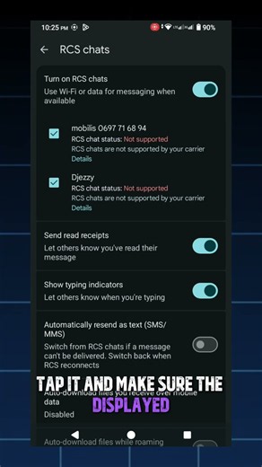 Google Messages RCS Stuck on Connecting? Check Your Number First