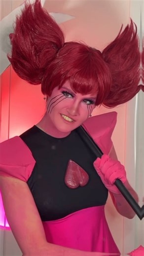 Mayamystic | Spinel cosplay from Steven Universe 🩷 Costume and wig by @mymiqui ✌️ #spinel #spinelstevenuniverse #spinelcosplay #stevenuniverse... | Instagram