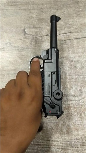 ​Luger P08 P08 Cal 4.5mm (.177) BB Pistol Review# #airsoftcqb #viral #shortvideo #trending #lovegun