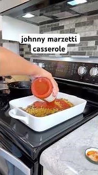 Dump-and-Bake Pasta Casserole Recipe — Johnny Marzetti Casserole
