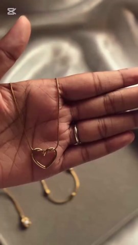 Korean Hollow Heart Pendant Necklace | 16% Off