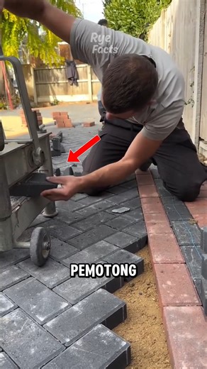 Alat potong modern Paving Blok #videoviral #faktaunik #shorts