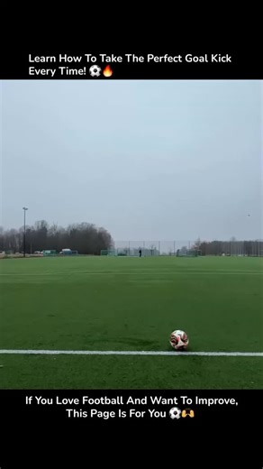 Master Football | Learn & Improve on Instagram: "Learn How to Take the Perfect Goal Kick Every Time! ⚽🔥 A clean and powerful goal kick can change the whole game. Focus on your approach, body angle, and contact point to get distance, height, and accuracy in one strike. With the right technique, you’ll hit long balls with zero effort and full control! 💥😮‍💨 If you love football and want to improve every day, this page is for you ⚽🙌 Follow @learn_ftbl — Learn, Improve & Play Smart 💥 #footballs