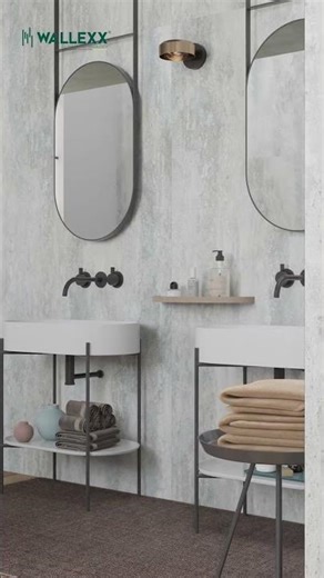 Concrete Finish Wall Panels with German Technology | Modern Luxury Interiors by Wallexx®