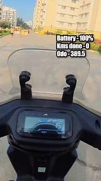 TVS Orbiter Real Range Test ⚡ 1 Charge में कितने KM? Full Review! #orbiter #tvs #rangetest #review