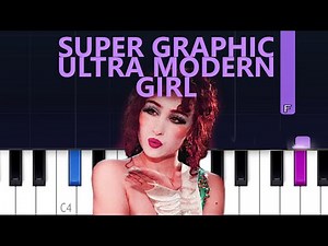 Chappell Roan - Super Graphic Ultra Modern Girl (Piano tutorial)