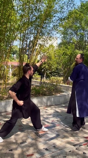 It is always in the subtleties that a form is really honed. It also helps to have a functional understanding of what these movements and techniques refer to. Of course, the movements of many forms are done at a wider posture and larger frame than may be utilized but that is done for the conditioning of the body and the muscle memory. If we can do it low, we can correct and syncronize the movement easier and we are working on health, strength, and flexibility all at the same time! #learnkungfu #m