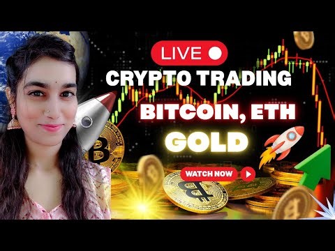 🔴LIVE CRYPTO TRADING / Bitcoin ,Gold and Eth #cryptotrading #live#gold #livetrading ‪@Tradewithrakhi‬