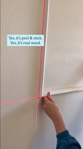 Peel and Stick Real Wood Wall and Door Moulding Kits! #diy #diyprojects #interiordesign