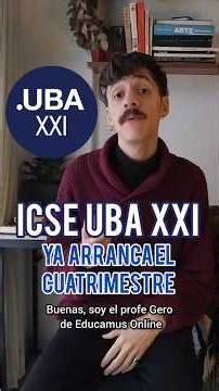 ICSE UBA XXI: the semester is starting! #icse #ubaxxi #uba