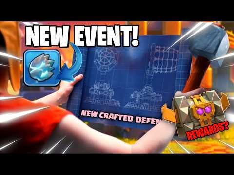 Clash of Clans Just Dropped a New Event with TH18 Crafted Defense Tease!|coc new community event