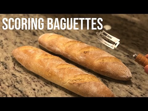 How to Score Baguettes with a Bread Lame