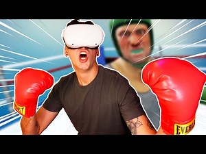 I TRIED BOXING IN VR.