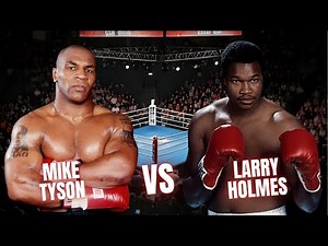 Tyson vs Holmes | Mike Tyson Destroys Larry Holmes (Full Fight Highlights, 1988)