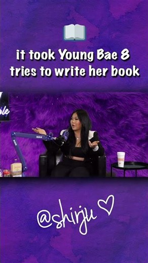it took Young Bae 8x to write her book📖