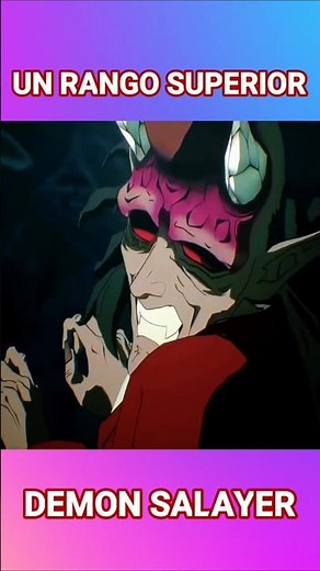 ¡El demonio de rango superior que ocultaba su poder! 😈🔥 #demonslayer