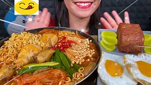 Hello Friends, Welcome back to my video! Asmr Spicy Kimchi Noodles Stew Spam Fried Eggs Pickled Radish & Rice 먹방 Eating Sounds|| #HungryASMR If you like my videos, Please don't forget to FOLLOW my PAGE | Thanks to FACEBOOK! #asmr #mukbang #asmrmukbang #mukbangasmr #foodporn #foodie #asmreatingsounds #massiveeating #massivefeast #massivemukbang #asmreatingshow #asmrsounds #asmrfood #asmrvideo #notalkingasmr #asmreating #eatingsounds #asmrcommunity #makan #asmrindonesia #asmrindia #asmrvietnam