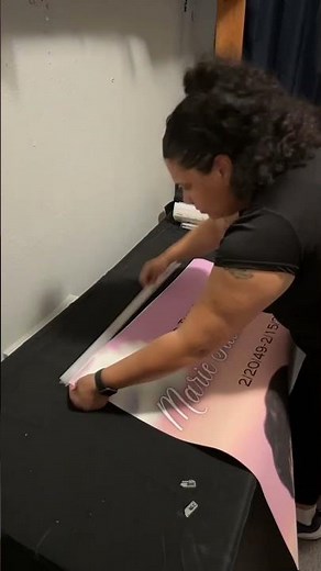 Make a retractable banner with me! How to make a retractable banner.