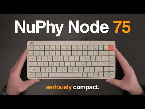 NuPhy Node 75 Unboxing & Review | Red Nano Switch | Best Compact Keyboard in 2026?