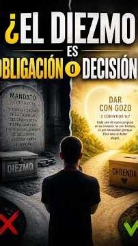 ¿El Diezmo es Obligación o Decisión? 🤔 La Verdad Bíblica #biblia #cristianos