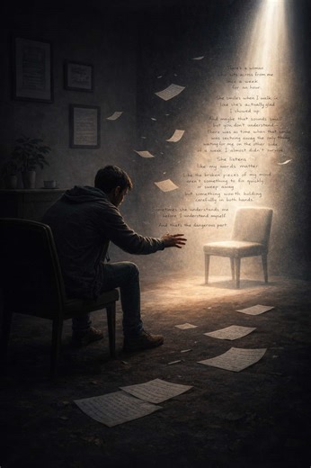 ~the women who listens~ #poetry #poem #poemtok #orignalpoetry #fyp