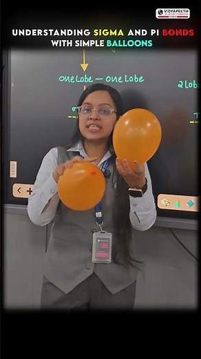 How Bonds Are Formed? Balloons Experiment🎈#shorts #chemistryshorts #bonds #bonding #experiment