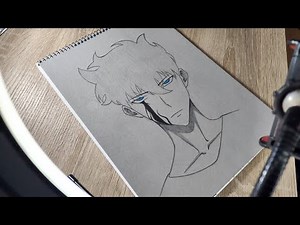 how to draw Sung Jin Woo Solo Leveling | step by step