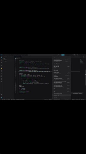 I Made a Realistic Moving Car with Python 🚗 #shorts #coding