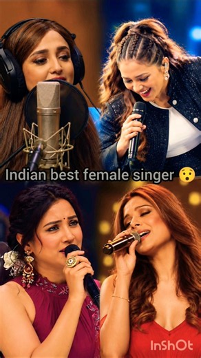 Indian Best Female Singers Live Performance | Top 4 Singing Moments #shorts