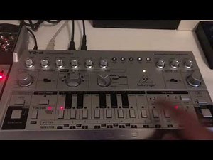 Behringer TD-3 Tutorial Step Sequencer Programming (German)