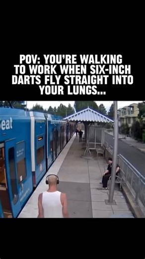 Lost In Time History on Instagram: "On June 17, 2024, surveillance cameras in Portland captured a shocking act on a MAX platform. According to court documents and later reporting, 40‑year‑old Joseph Naes brought a slingshot onto the platform and, without warning, fired a roughly 6‑inch metal dart at 33‑year‑old Logan Sharp. The dart struck Sharp in the back and pierced his lung — an impact prosecutors said could have been very serious given its location near vital organs. The video shows Sharp s